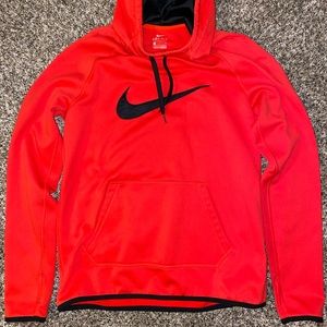 Nike Red Pullover Hoodie